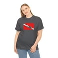 thumbnail image 4 of Vintage Scuba Diving Shirt, Gift For Diver Tee, Sea Lover T-shirt - ID: 776, 4 of 7