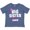 Indigo, variant on Big Sister Again with Bow and Arrow Girls Toddler T-Shirt
