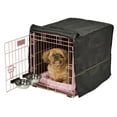 thumbnail image 2 of Midwest Homes for Pets iCrate Single Door Bundle Includes Cover and Bed and Bowls - Pink, 2 of 5