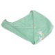 thumbnail image 1 of Ofertas Únicas 1 Pc Toalla de Pelo Suave para Mujeres con Patrón Arcoíris para Baño, Vacaciones, Viajes de Coral de Terciopelo Verde, 1 of 3
