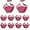 Rose Red, variant on 10 Pack Leather Bowknot Gift Boxes: Party Favor Bag Candy Gift Party Favor Boxes, Mini Gift Bags with Handles, Reusable Gift Bag for Baby Showers Wedding Christmas Party Valentines's Day (Blue)