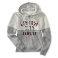 thumbnail image 2 of Sudadera con capucha Aeropostale New York Lentejuelas para mujer gris pequeño, 2 of 2