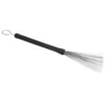 thumbnail image 2 of Brosse à Tambour Extensible Brosse à Fil pour Tambour Instrument de Percussion en Acier Inoxydable, 2 of 9