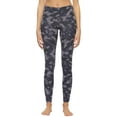thumbnail image 2 of Felina Sueded Athleisure Performance Legging (2-Pack) Womens Leggings w/Slimming Waist Band Style: C3690RT (XX-Large, Camo Iron), 2 of 5