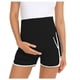 thumbnail image 1 of ShomPort Maternity Shorts with Pockets Loose Casual Pregnant Active Shorts Over The Belly Fall Maternity Clothes, 1 of 5