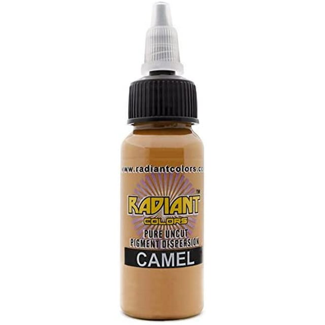 Radiant Colors Encre à Tatouage - CAMEL 1 Oz