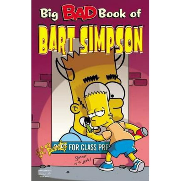 Pre-Owned Big Bad Book of Bart Simpson (Paperback) 0060555904 9780060555900