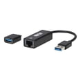 thumbnail image 1 of TRIPP USB-C USB-A TO RJ45 GIGABIT ETHERNET NETWORK ADAPTER 2XM/F USB 3.2 GEN 1 B, 1 of 14