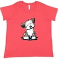 thumbnail image 3 of Inktastic Havanese Puppy Women's Plus Size T-Shirt, 3 of 5