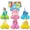 PD65, variant on 9 pack Mario Party Honeycomb Centerpiece Table Decorations Birthday Party Decorations Mario Theme Birthday Party Supplies