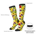 thumbnail image 6 of Fotbe Tiger Swallowtail On Flowers print Women's Men's Novelty Crew Socks Cotton Socks Knee High Socks for Walking,Running,Nurses,Pregnancy, 6 of 8