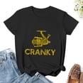 thumbnail image 3 of Cranky Women’s Cotton Short Sleeve T-Shirt HD Graphic Print Casual Crew Neck Tee M, 3 of 7
