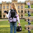 thumbnail image 2 of Kcolen Cute Preppy Backpack Set, Cute Y2K Backpack Back To School Bag for School With Large Capacity Lightweight Travel Daypack,Blue, 2 of 6