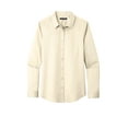thumbnail image 3 of Port Authority LW808 Ladies Long Sleeve SuperPro React Twill Shirt , Ecru, XL, 3 of 4