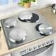 thumbnail image 2 of 4pcs/set Stainless Steel Kitchen Stove Top Burner Covers Cooker Protection, 2 of 5