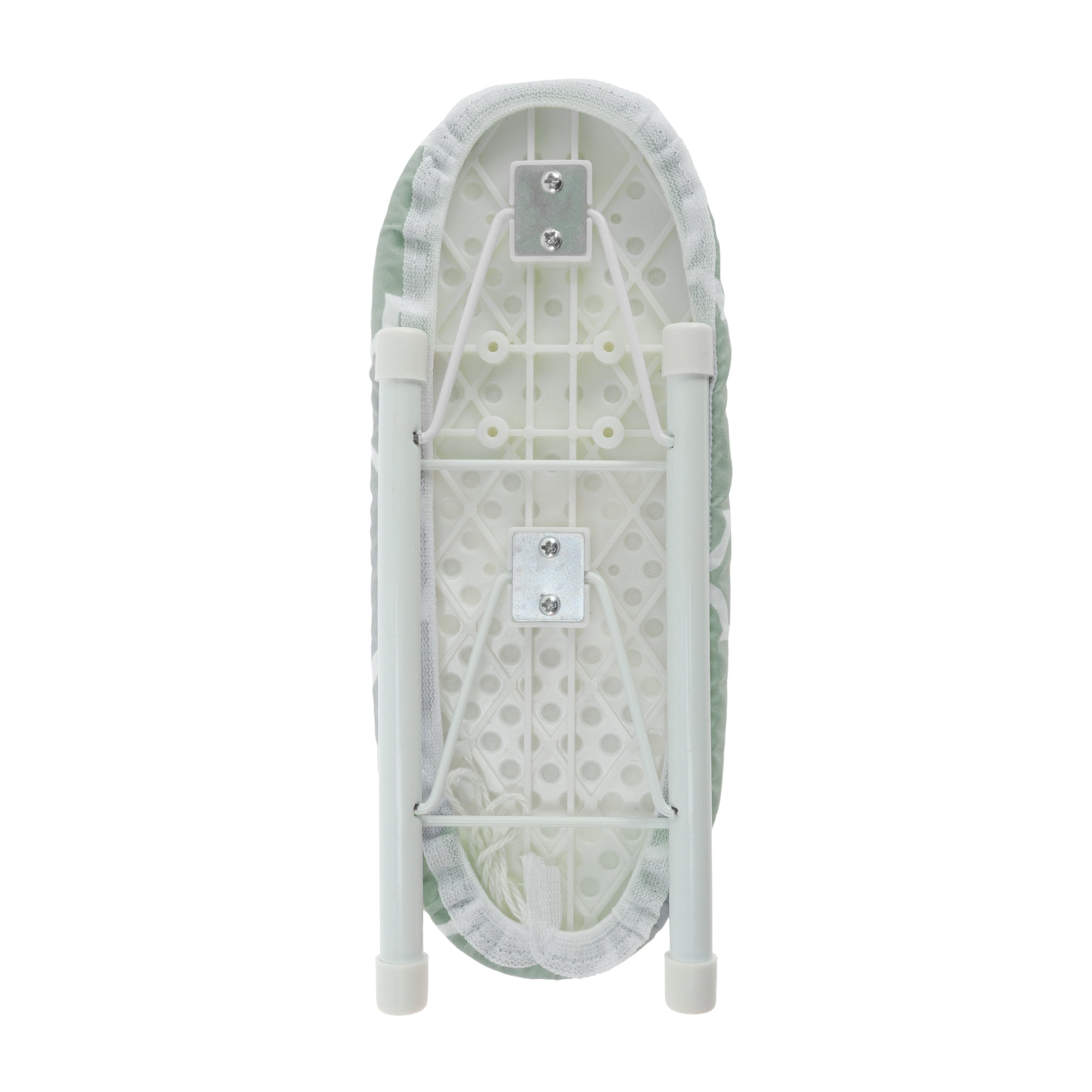Unique Bargains Foldable Mini Ironing Board Small Travel Light Gray