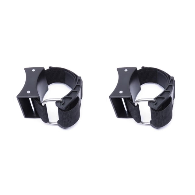 Toystoory Banda para tanque de buceo, hebilla ajustable de liberación rápida, soporte para cilindro, accesorio, correa de leva de alta Hebilla de plástico 2piezas