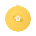 thumbnail image 1 of Toystoory Tapa de olla para cocinar, hornear, resistente a la temperatura, cubierta para sartén, cocina, reutilizable, lavable, accesorio para Cocina y Comedor Amarillo, 1 of 6