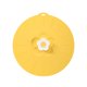 thumbnail image 1 of Tapa de olla de silicona Bearachild resistente a la temperatura color amarillo, 1 of 6