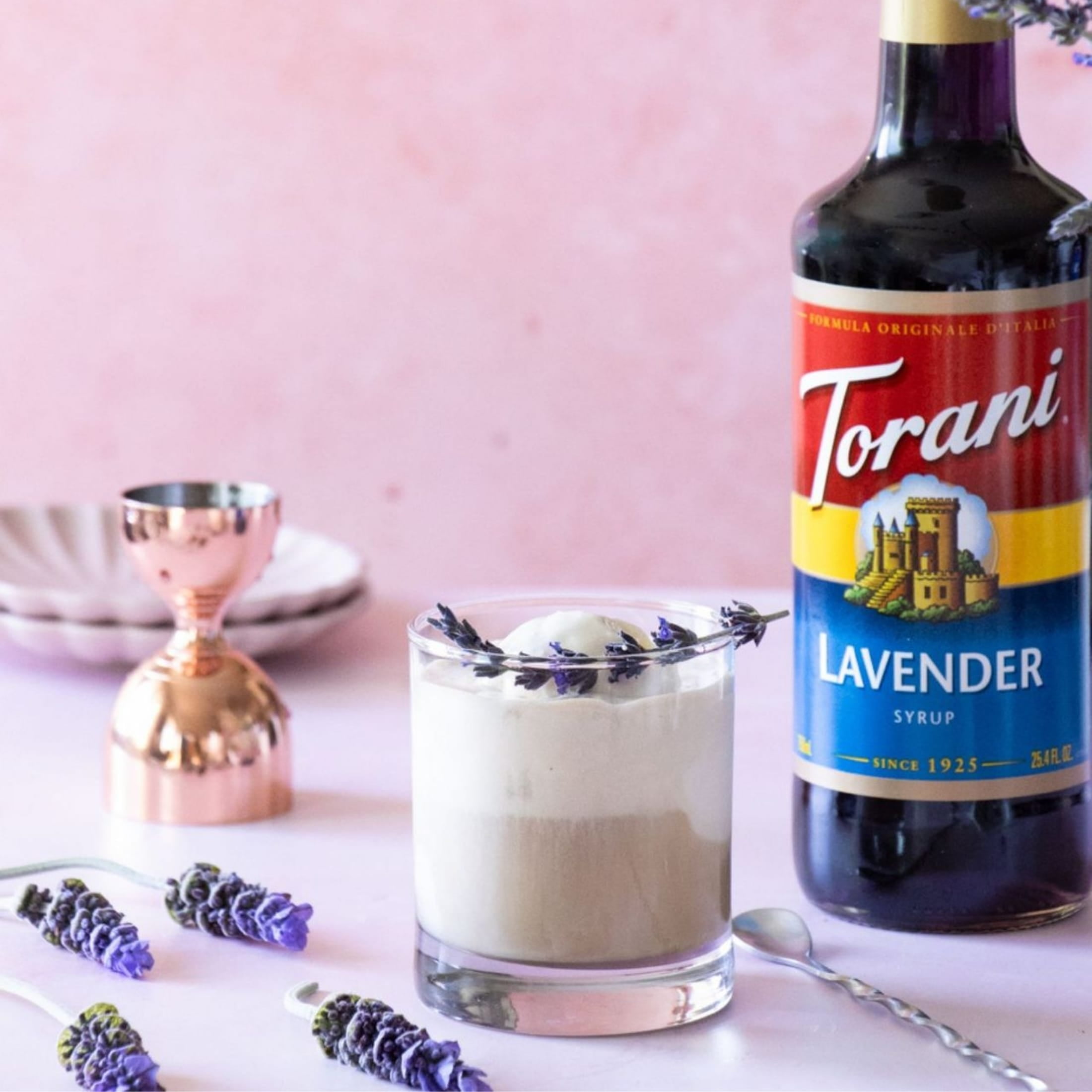 Torani Lavender Syrup, 25.4 oz-4 Pack