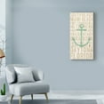 thumbnail image 3 of Trademark Fine Art 'Bon Voyage Anchor v2' Canvas Art by Michael Mullan, 3 of 3