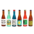 thumbnail image 1 of Juego de botellas de bebida en miniatura para casas de muñecas, 6 piezas, escala 1:12, 1 of 3