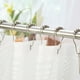 thumbnail image 2 of Ganchos para cortinas de ducha Amazer decorativos de acero inoxidable x12, 2 of 9