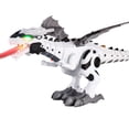 thumbnail image 1 of Robot dragón de juguete que rocía niebla, dinosaurio que camina y escupe fuego, con luces y sonidos., 1 of 7