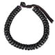thumbnail image 1 of Pulsera de concha de coco de 1 pieza, cadena de muñeca de madera hecha a mano, pulsera Om Mani Padme Hum, pulsera de madera con hilo de algodón (negro), 1 of 1