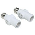 thumbnail image 3 of Convertidor De Enchufe De Luz, Fácil Instalación Adaptador De Enchufe De Bombilla PBT De 3 Clavijas 0-125 VAC Para Talleres, 3 of 7