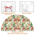 thumbnail image 4 of Lsque Mushrooms Gnomes Print Christmas Tree Skirt, Tree Skirt with Ties or Velcro, Perfect for Holiday Decorations, Halloween, and New Year-48", 4 of 7