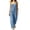 Sky Blue, variant on YuXingFu Jumpsuits for Women Casual Petite Women Spring and Summer Solid Color with Pockets Wide Legs Jumpsuit Black S