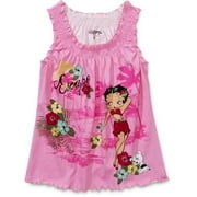 Women's Betty Boop Smocked Tank