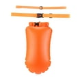 thumbnail image 3 of Boya de natación de seguridad perfecl flotador de natación en aguas abiertas Naranja 55cmx38cm, 3 of 8
