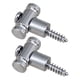 thumbnail image 4 of 2x Retenedores de Cuerdas para Guitarra Eléctrica Accesorios de Guitarra Guías de Cuerdas con Tornillos Argén, 4 of 9