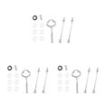 thumbnail image 3 of Billuyoard Juego de moldes para bandejas de frutas, juego de moldes para bandejas de silicona DIY, juego de moldes de girasol para bandejas de frutas, plata Type1 NO1 Billuyoard CBP143149, 3 of 6