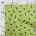thumbnail image 1 of oneOone Viscose Chiffon Fabric Triangle Geometric Fabric Prints by Yard 42 Inch Wide, 1 of 4