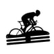 thumbnail image 3 of Perchero para exhibir medallas, montado en la pared, para carreras deportivas, premios Black Iron ciclo, 3 of 9