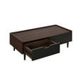 thumbnail image 5 of Manhattan Comfort Duane Coffee Table - Engineered Wood - Dark Brown & Black, 5 of 12