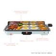 thumbnail image 3 of Beautiful XL Electric Griddle 12" x 22", Nonstick, Hydrangea by Drew Barrymore, 3 of 6
