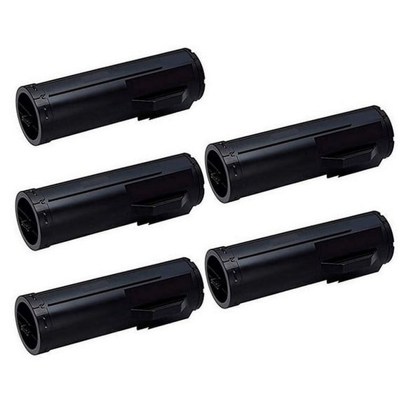 PrinterDash Compatible Replacement for XER106R02738_5PK - Black