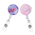 thumbnail image 3 of Weiweiguan 2Pcs Plastic ID Badge Holders Pretty Cards Clips Practical Cards Holder Buckles, 3 of 7