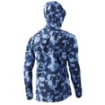 thumbnail image 2 of HUK Men's Gunwale Rain Water & Wind Proof Jacket, San Sal, 3X-Large, 2 of 3