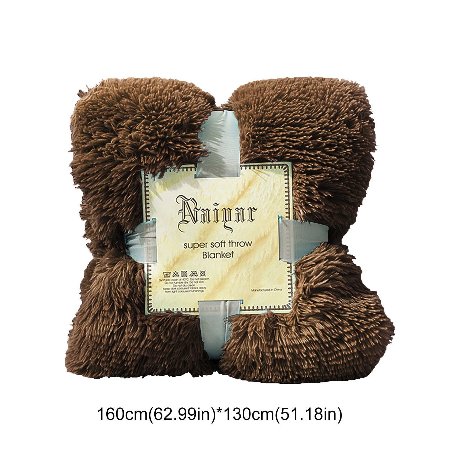 Winty Throw Blanket for Couch Sofa,Bed Blankets for Bed,Super Soft and Warm Throw Blanket for Couch, Sofa and Bed Cozy, Fuzzy and Lightweight,130X160Cm