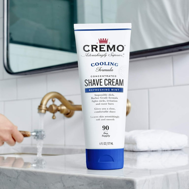 Cremo Barber Grade Cooling Shave Cream, Astonishingly