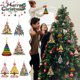 thumbnail image 1 of Xihbxyly Adorno para Árbol de Navidad, Colgante de Madera Pintado a Mano, Bonito Adorno Navideño, Decoración Familiar para El Árbol de Navidad, Regalo Festivo para Seres Queridos, Tamaño de 8 Cm, Rec, 1 of 5