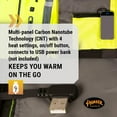 thumbnail image 2 of Pioneer Pioneer - Hi-Vis Heated Bomber Jacket - Yellow/Green - Size XL, 2 of 10