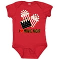 thumbnail image 3 of Inktastic I Love Movie Night Boys or Girls Baby Bodysuit, 3 of 5