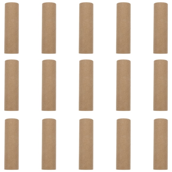 15 tubos de papel redondos, rollos de papel, tubos para carteles, tubos de cartón para bricolaje.