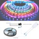 thumbnail image 3 of Kit de luces de tira LED WIFI 10 m / 32.8ft Longitud 5050 RGB IOT Life APP Control remoto Abanopi cinturón ligero, 3 of 7